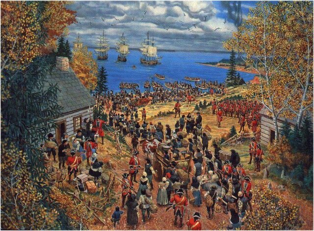 Expulsion of the Acadians