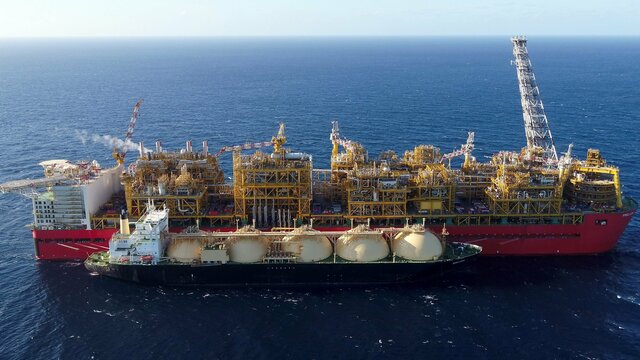 "Prelude FLNG" самый большой корабль в мире