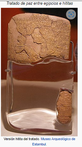 primer tratado de Paz internacional, el tratado de Qadesh