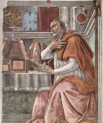 Muerte de san Agustín