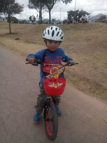 la primera vez que monte cicla