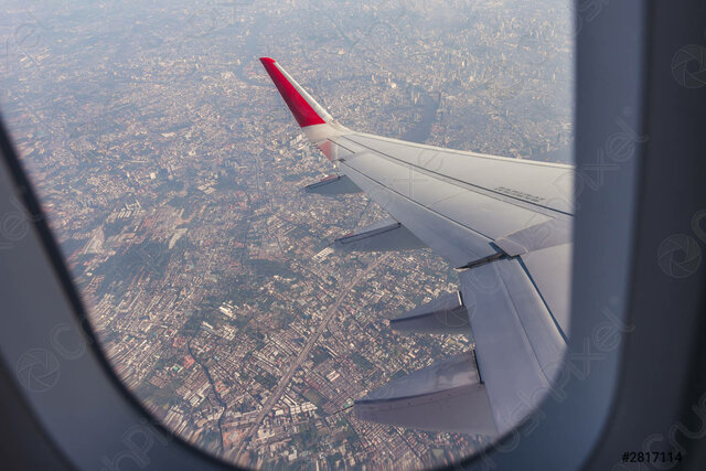 mi primer viaje en avión