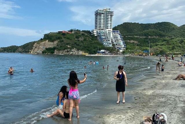 mi primer vez en el mar