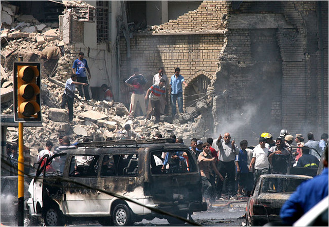 Truck Bombing in Baghdad, Iraq