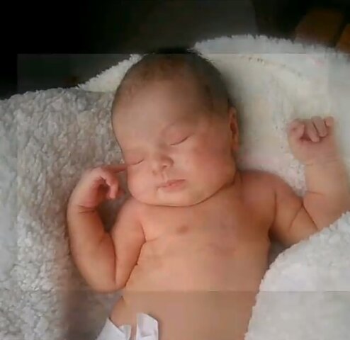 el nacimiento de mi prima