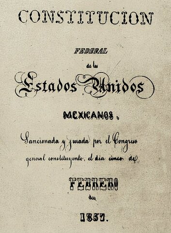 La Constitución de 1857