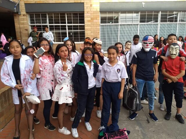 Mi halloween en el colegio