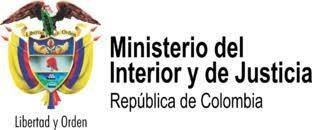 El ministerio del Interior y de Justicia