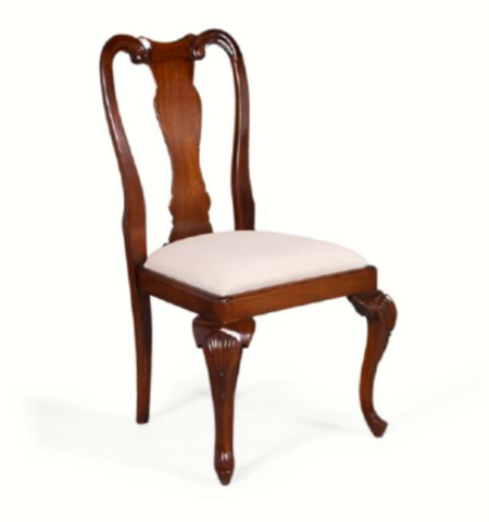 Silla Reina Ana del siglo XVII