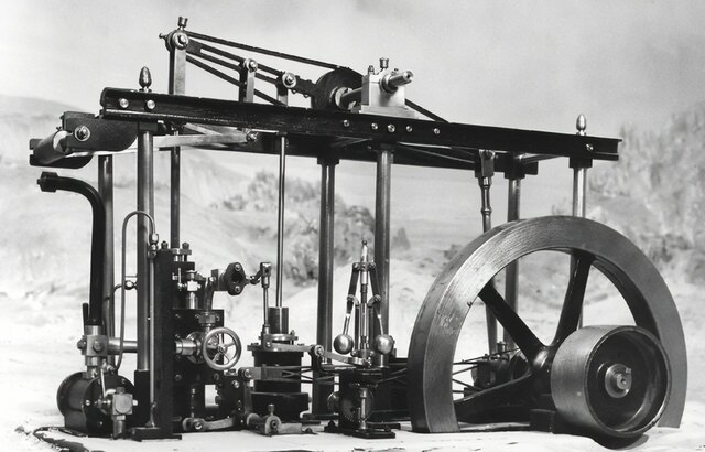 Invención de la Maquina de Vapor