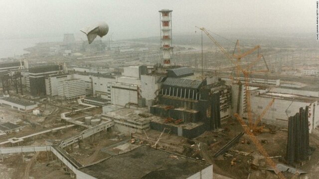 Soviet Nuclear Reactor at Chernobyl Explodes