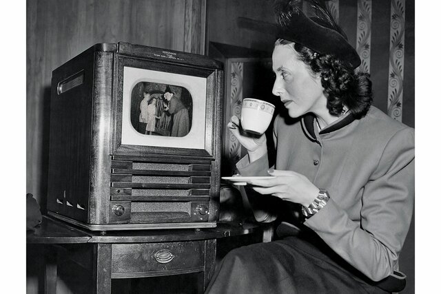 First television enters home