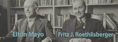 Elton Mayo y F. J. Roethlisberger