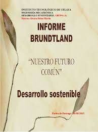 Informe de Brundtland