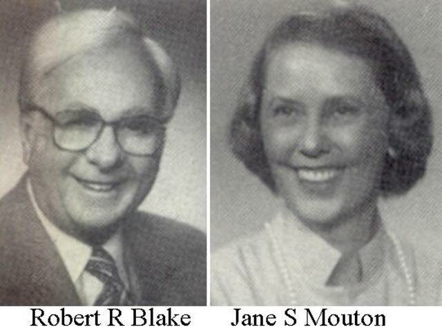 1964 Robert R. Blake (Campo de la dinámica organizacional) (CIENCIAS DEL COMPORTAMIENTO)