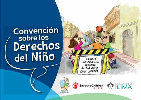 Declaración De La Convención Sobre Los Derechos Del Niño.