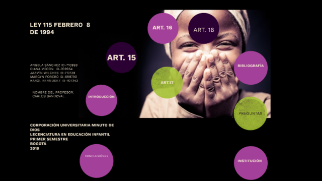 Ley General De Educación En 1994