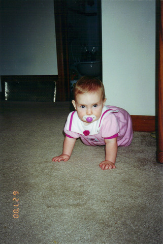 I learned how to crawl
