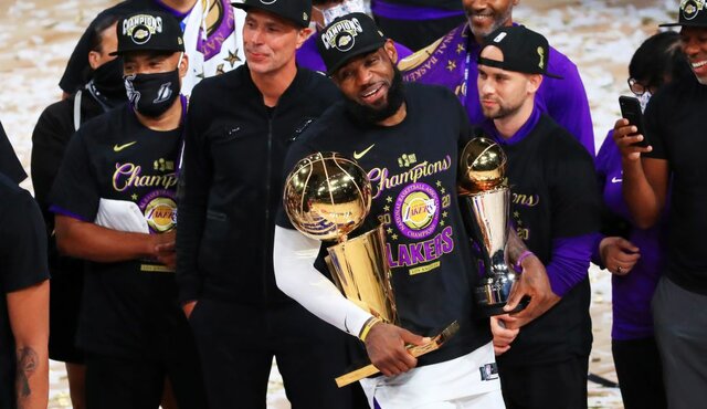 Segundo campeonato ganado por los Lakers