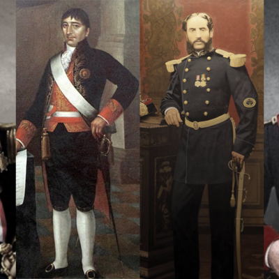Timeline: Presidentes durante la Guerra contra Chile