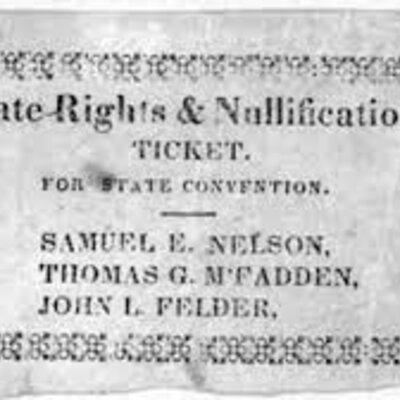 Timeline: Nullification Crisis