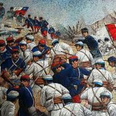 Timeline: PRESIDENTES DURANTE LA GUERRA CON CHILE