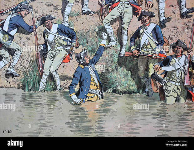 The French and British Declare War