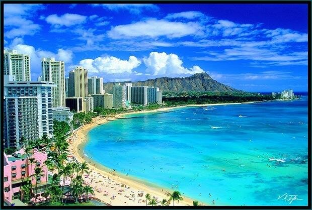 First time going to Hawaii.