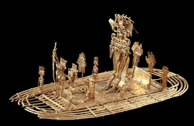 Figura votiva en forma de ceremonia Cordillera Oriental - Periodo Muisca