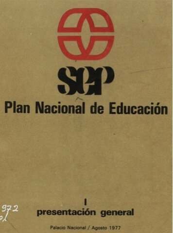Plan Nacional de Educación1977
