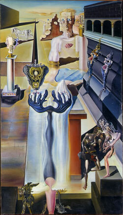 Salvador Dalí, El hombre invisible