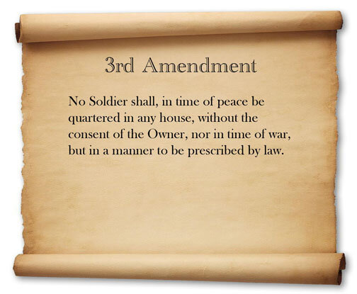 3rd amendment