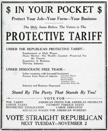 Tariff of 1828 was created