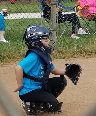 My first softball practce