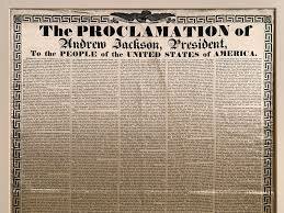 Jackson's Proclamation to Nullification