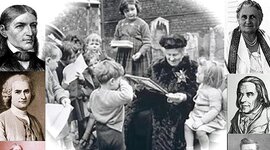 Timeline: Precursores de la Educación inicial y su legado académico