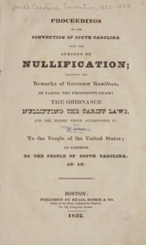 Ordinance of Nullification