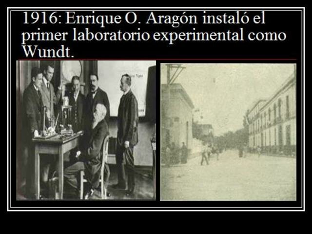 Primer laboratorio de Psicología
