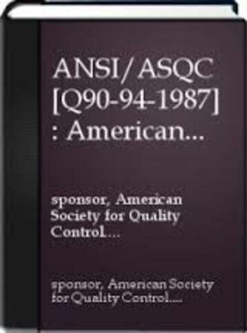 1987. ISO crea la serie de estandarización ISO 9000.