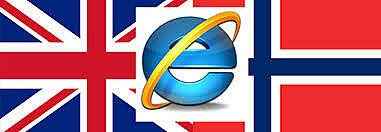 Reino Unido y Noruega se adhieren a Internet, cada uno con una computadora.