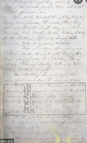 U.S. Senate Censures Jackson