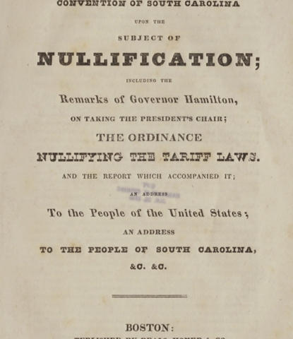 Ordinance of Nullification
