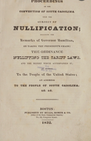 Ordinance of Nullification