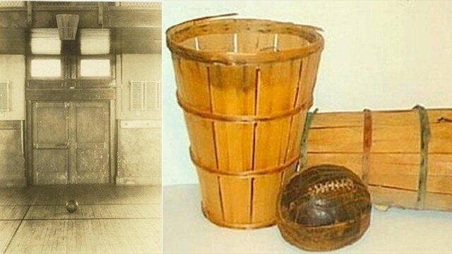 Primer cesto del basquet