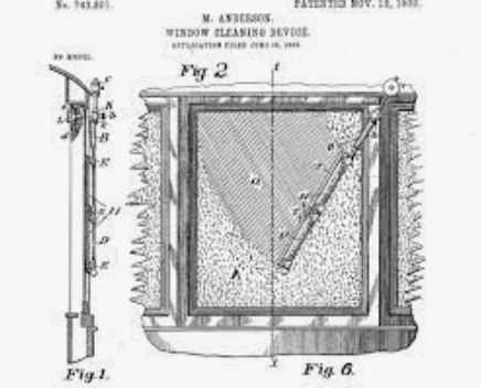 First Windshield Wiper