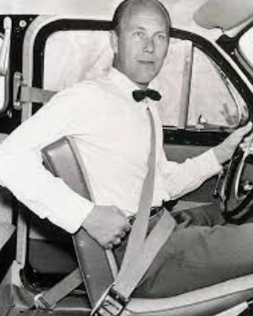 Volvo's First Seatbelt