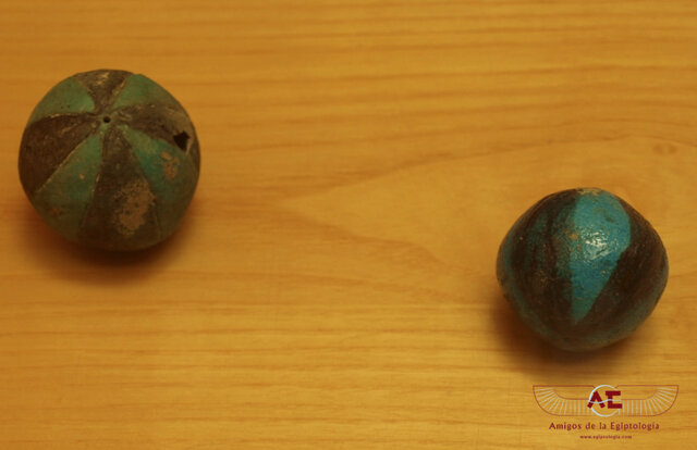 Hito: La implementación y fabricación de la pelota en Egipto.