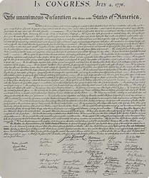 The Declaration of Independence