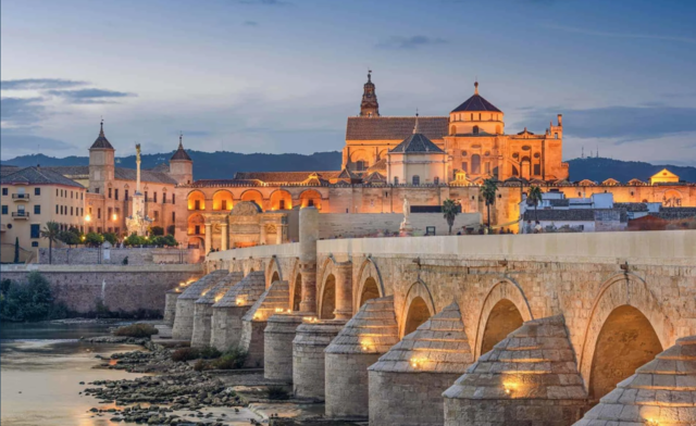 The Muslim Empire conquered the province known today as Andalucía and established the Independent Caliphate of Cordoba