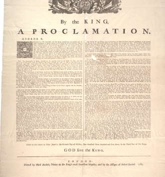 Proclamation of 1763